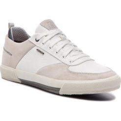 Sneakersy GEOX - U Kaven A U926MA 022BU C1S1Z Papyrus/White. Szare sneakersy męskie Geox, na co dzień, bez wzorów, z zamszu, eleganckie, bez zapięcia. W wyprzedaży za 259,00 zł.