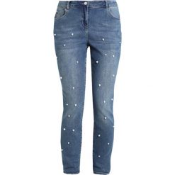 Boyfriendy damskie: Evans PEARL STRAIGHT Jeansy Relaxed Fit blue denim