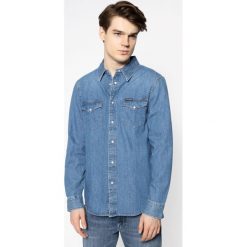 Koszula Calvin Klein Jeans Patch Pocket Denim Shirt J30J314652. Niebieskie koszule męskie Calvin Klein Jeans, xxl, bez wzorów, z bawełny, casualowe, bez kołnierzyka, bez rękawów. Za 349,00 zł.