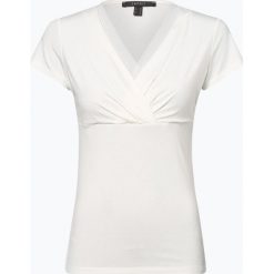 Esprit Collection - T-shirt damski, beżowy. Brązowe t-shirty damskie marki Esprit Collection, s, bez wzorów, z szyfonu, bez kołnierzyka. Za 119,95 zł.