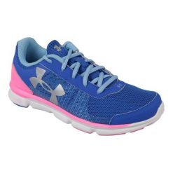 Buty sportowe damskie: Under Armour Buty damskie Micro G Speed Swift K niebieskie r. 37,5 (1266305-400)