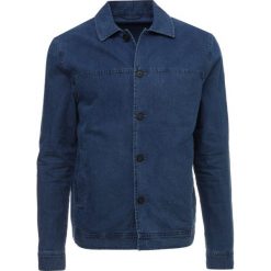 Samsøe & Samsøe CUSACK Kurtka jeansowa denim blue. Szare kurtki męskie marki Samsøe & Samsøe, m, bez wzorów, z bawełny, bez kaptura. Za 669,00 zł.