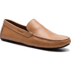 Mokasyny KAZAR - Nico 29184-01-32 Light Brown. Pomarańczowe mokasyny męskie Kazar, na co dzień, bez wzorów, ze skóry, bez zapięcia. Za 429,00 zł.