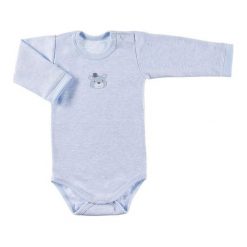 Ewa Klucze Body Dziecięce True Love 68 Niebieskie. Niebieskie body niemowlęce marki Ewa Klucze, bez wzorów, bez rękawów. Za 39,00 zł.