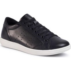 Sneakersy QUAZI - QZ-61-04-000576 101. Czarne sneakersy męskie QUAZI, na co dzień, bez wzorów, ze skóry, eleganckie, bez zapięcia. W wyprzedaży za 199,00 zł.
