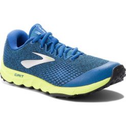 Buty BROOKS - PureGrit 7 110291 1D 492 Blue/Lime/Black. Niebieskie buty do biegania męskie Brooks, z materiału. W wyprzedaży za 329,00 zł.