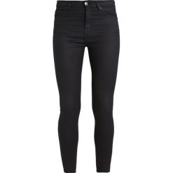 Topshop JAMIE NEW Jeans Skinny Fit black. Czarne rurki damskie marki Topshop, z elastanu. Za 229,00 zł.