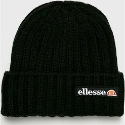 Ellesse - Czapka. Czarne czapki męskie Ellesse, na zimę, bez wzorów, z dzianiny. W wyprzedaży za 99,90 zł.