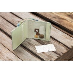 Portfele damskie: MIDI + / Green – portfel ze skóry
