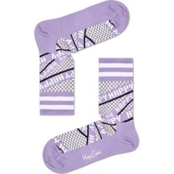 Happy Socks - Skarpetki. Różowe skarpetki damskie Happy Socks, bez wzorów. Za 42,90 zł.