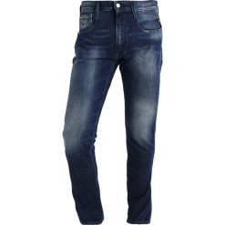 Replay ANBASS Jeansy Slim Fit darkblue denim. Niebieskie jeansy męskie relaxed fit marki Replay. Za 539,00 zł.