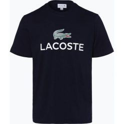 Lacoste - T-shirt męski, niebieski. Niebieskie t-shirty męskie marki Lacoste, l, z napisami. Za 199,95 zł.