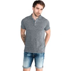 Tommy Hilfiger Polo Koszulka Szary. Szare podkoszulki męskie TOMMY HILFIGER, xxl, bez wzorów, z bawełny, polo, bez rękawów. Za 464,95 zł.