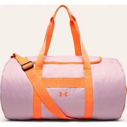 Under Armour - Torba sportowa. Szare torebki damskie sportowe Under Armour, w paski, z poliesteru, eleganckie, na ramię, bez dodatków. W wyprzedaży za 139,90 zł.