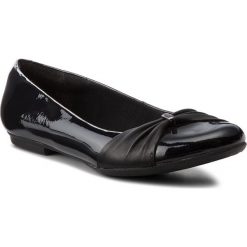Baleriny damskie: Baleriny CLARKS - Tizz Folly Bl 261266117 Black Pat