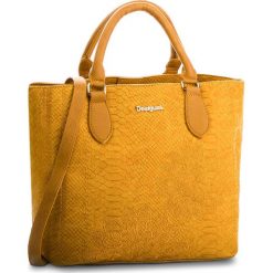 Torebka DESIGUAL - 18WAXPC4 8019. Żółte torebki klasyczne damskie Desigual, ze skóry ekologicznej, duże. Za 349,90 zł.