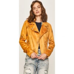 Desigual - Ramoneska. Kurtki damskie Desigual, s, bez wzorów, z elastanu, krótkie. Za 499,90 zł.