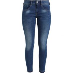 GStar LYNN MID SKINNY RP ANKLE Jeans Skinny Fit maure superstretch. Niebieskie jeansy damskie marki G-Star, z elastanu. W wyprzedaży za 375,20 zł.