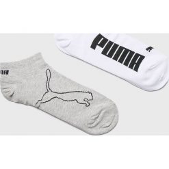 Puma - Skarpety (2 pack). Białe skarpetki męskie marki Puma, z elastanu. Za 29,90 zł.