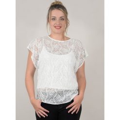 T-shirty damskie: Gładki t-shirt, okrągły dekolt, krótki rękaw