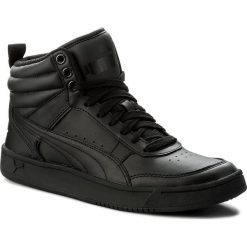 Sneakersy PUMA - Rebound Street V2 L 363716 01 Puma Black/Puma Black. Czarne półbuty damskie Puma, bez wzorów, ze skóry ekologicznej, eleganckie, bez obcasa, na płaskiej podeszwie, bez zapięcia. W wyprzedaży za 169,99 zł.