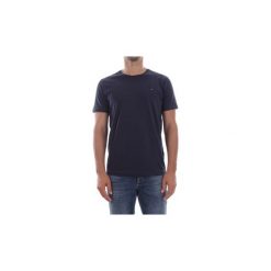 T-shirty z krótkim rękawem Tommy Jeans 1957888836 ORIGINAL CN KNIT. Czarne t-shirty męskie Tommy Jeans, m, bez wzorów, z jeansu, bez kołnierzyka, krótkie. Za 105,04 zł.