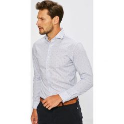 Selected - Koszula. Niebieskie koszule męskie marki Selected, xl, bez wzorów, z bawełny, casualowe, z włoskim kołnierzykiem, z długim rękawem. W wyprzedaży za 129,90 zł.
