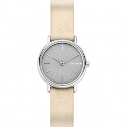 Zegarek SKAGEN - Signatur SKW2696 Nude/Silver. Brązowe zegarki damskie Skagen. Za 459,00 zł.