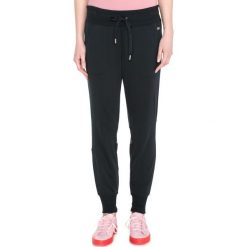 DKNY Spodnie dresowe Czarny. Czarne spodnie damskie DKNY, xs, z poliesteru, sportowe. Za 343,95 zł.