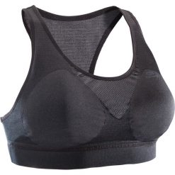 Stanik Do Biegania Classic. Czarne biustonosze sportowe damskie KALENJI, xs, bez wzorów, z elastanu, do biegania. Za 39,99 zł.