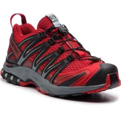 Buty SALOMON - Xa Pro 3D 406711 27 V0 Barbados Cherry/Stormy Weather/Black. Czerwone buty sportowe męskie marki Salomon, z materiału, do biegania. Za 549,00 zł.