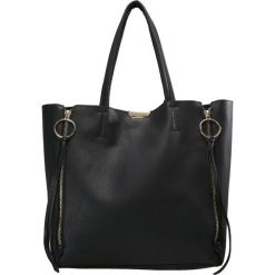 Topshop O RING SIDE ZIP Torba na zakupy black. Czarne torby damskie na zakupy marki Topshop. Za 149,00 zł.