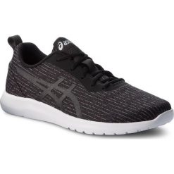 Buty ASICS - Kanmei 2 1021A011 Black/Black 001. Czarne buty sportowe męskie Asics, z materiału, bez zapięcia, do biegania. W wyprzedaży za 159,00 zł.