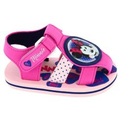Disney By Arnetta Sandały Dziewczęce Minnie 22 Różowe. Różowe sandały dziewczęce Disney By Arnetta, na rzepy. Za 49,00 zł.