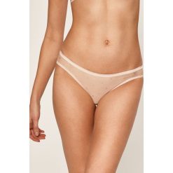 Dkny - Biustonosz. Różowe biustonosze DKNY, z haftami, z elastanu. W wyprzedaży za 79,90 zł.