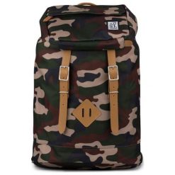 The Pack Society Unisex Plecak Wielokolorowy. Brązowe plecaki damskie The Pack Society, moro. Za 249,00 zł.