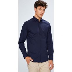 Selected - Koszula. Niebieskie koszule męskie Selected, xl, bez wzorów, z elastanu, klasyczne, z klasycznym kołnierzykiem, z długim rękawem. W wyprzedaży za 139,90 zł.