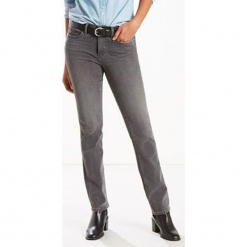 Dżinsy "312®" - Slim fit - w kolorze szarym. Szare spodnie damskie z wysokim stanem marki Levi's®, z aplikacjami. W wyprzedaży za 173,95 zł.
