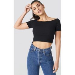 Trendyol Carmen Top - Black. Czarne topy damskie Trendyol, bez wzorów, bez kołnierzyka. Za 52,95 zł.
