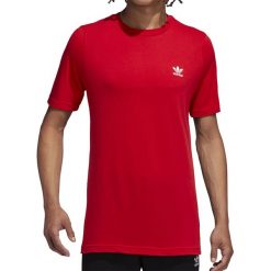 ADIDAS ESSENTIAL TEE > FN2841. Koszulki męskie Adidas, xl, bez wzorów, z bawełny, klasyczne, z kontrastowym kołnierzykiem, z krótkim rękawem, krótkie. Za 99,99 zł.
