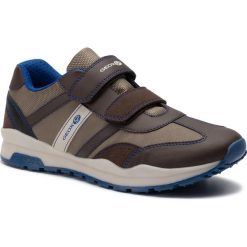 Sneakersy GEOX - J Coridan B. A J845DA 0BU50 C6655 D Chestnut/Beige. Pomarańczowe trampki chłopięce Geox, bez wzorów, ze skóry ekologicznej, na rzepy. Za 239,00 zł.