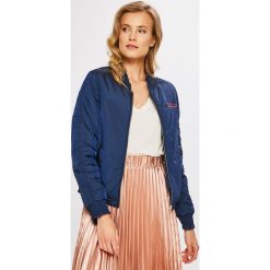 Scotch & Soda - Kurtka bomber. Niebieskie kurtki damskie marki Scotch & Soda, s, bez wzorów, z elastanu, krótkie. W wyprzedaży za 329,90 zł.