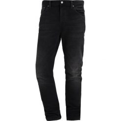 Nudie Jeans FEARLESS FREDDIE Jeansy Straight Leg worn black. Czarne jeansy męskie marki Nudie Jeans, m, bez wzorów. W wyprzedaży za 405,30 zł.