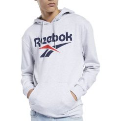 REEBOK CLASSICS VECTOR > FK2662. Bluzy męskie Reebok, xl, z aplikacjami, z bawełny, klasyczne, z kapturem, bez rękawów, długie, bez kaptura. Za 229,99 zł.