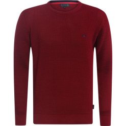 Sir Raymond Tailor sweter męski Contest M bordowy. Czerwone swetry męskie Sir Raymond Tailor, m, bez wzorów, bez kołnierzyka, bez kaptura. Za 169,00 zł.