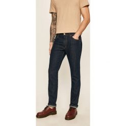 Wrangler - Jeansy Greensboro Ocean. Niebieskie jeansy męskie Wrangler, bez wzorów. W wyprzedaży za 269,90 zł.