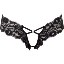 Stringi: Stringi „ouvert” bonprix czarny