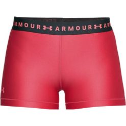 Under Armour Heatgear Armour Shorty 1309618-714. Czerwone szorty damskie Under Armour, l, bez wzorów, z elastanu. W wyprzedaży za 79,99 zł.
