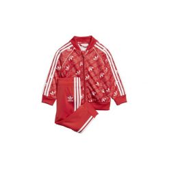 Spodnie dresowe dziewczęce: Zestawy dresowe adidas Dres Monogram Trefoil SST