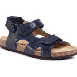Sandały FRODDO - G3150163 D Dark Blue. Niebieskie sandały chłopięce Froddo, ze skóry, bez zapięcia. W wyprzedaży za 219,00 zł.